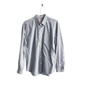 Eddie Bauer Mens Wrinkle Resistant Shirt Long Sleeve Button Down Plaid Large